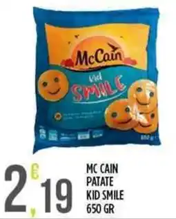 Euroesse Mc cain patate kid smile offerta