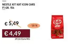 Prezzemolo e Vitale Nestle kit kat icon cars f1 offerta