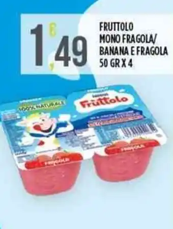 Euroesse Fruttolo mono fragola/ banana e fragola offerta