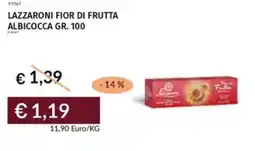 Prezzemolo e Vitale Lazzaroni fior di frutta albicocca offerta