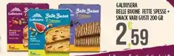 Euroesse Galbusera belle buone fette spesse+ snack offerta