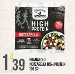 Euroesse Granarolo mozzarella high protein offerta