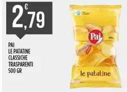 Euroesse Pai le patatine classiche trasparenti offerta