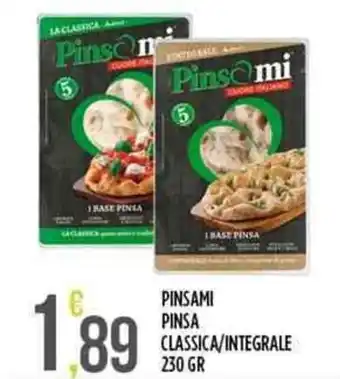 Euroesse Pinsami pinsa classica/integrale offerta