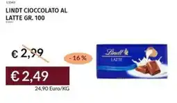 Prezzemolo e Vitale Lindt cioccolato al latte offerta