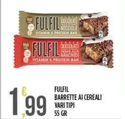 Euroesse Fulfil barrette ai cereali offerta