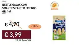 Prezzemolo e Vitale Nestle galak con smarties easter friends offerta