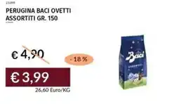 Prezzemolo e Vitale Perugina baci ovetti offerta