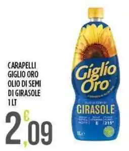 Euroesse Carapelli giglio oro olio di semi di girasole offerta