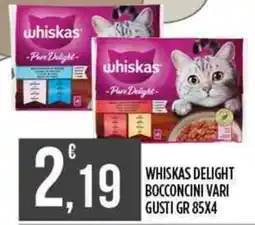 Euroesse Whiskas delight bocconcini offerta
