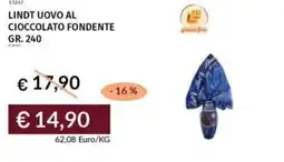 Prezzemolo e Vitale Lindt uovo al cioccolato fondente offerta