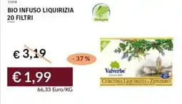 Prezzemolo e Vitale Bio infuso liquirizia offerta