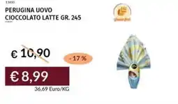 Prezzemolo e Vitale Perugina uovo cioccolato latte offerta