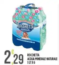 Euroesse Rocchetta acqua minerale naturale offerta