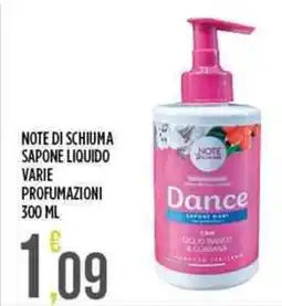 Euroesse Note di schiuma sapone liquido offerta