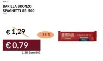 Prezzemolo e Vitale Barilla bronzo spaghetti offerta