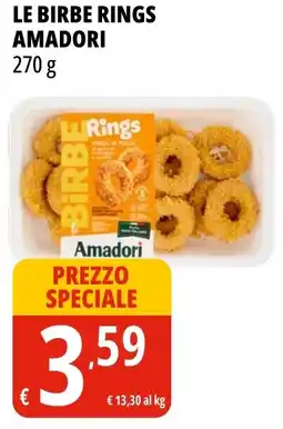 Tigros Le birbe rings AMADORI offerta