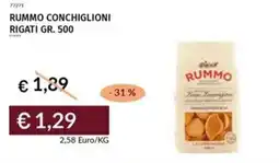 Prezzemolo e Vitale Rummo conchiglioni rigati offerta