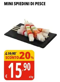Tigros Mini spiedini di pesce offerta