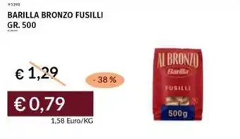 Prezzemolo e Vitale Barilla bronzo fusilli offerta
