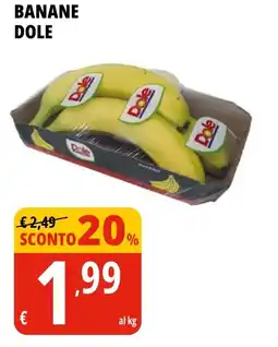 Tigros Banane DOLE offerta