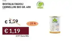 Prezzemolo e Vitale Bioitalia fagioli cannellini bio offerta