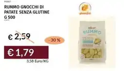 Prezzemolo e Vitale Rummo gnocchi di patate senza glutine offerta