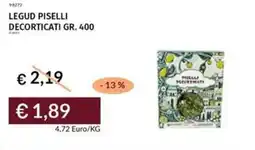 Prezzemolo e Vitale Legud piselli decorticati offerta