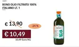 Prezzemolo e Vitale Bono olio filtrato 100% italiano offerta