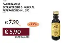Prezzemolo e Vitale Barbera olio extravergine di oliva al peperoncino offerta
