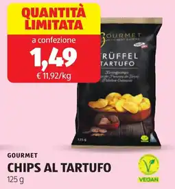 ALDI Gourmet chips al tartufo offerta