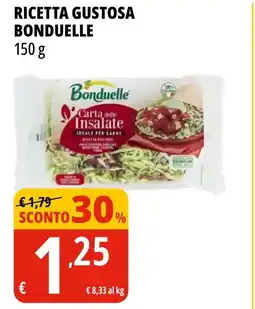 Tigros Ricetta gustosa BONDUELLE offerta