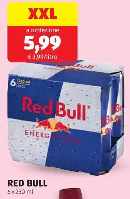 ALDI Red bull offerta