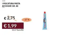 Prezzemolo e Vitale I piscatura pasta acciughe offerta