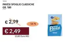Prezzemolo e Vitale Pavesi sfoglie classiche offerta