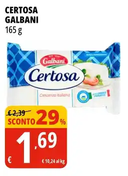 Tigros Certosa GALBANI offerta