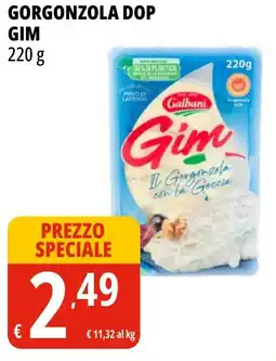Tigros Gorgonzola dop GIM offerta