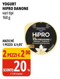 Tigros Yogurt HIPRO DANONE offerta