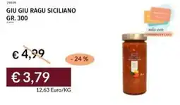 Prezzemolo e Vitale Giu giu ragu siciliano offerta