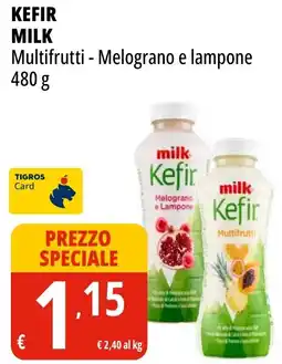Tigros Kefir MILK Multifrutti - Melograno e lampone offerta