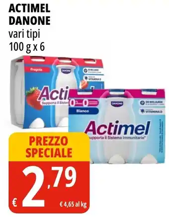 Tigros Actimel DANONE offerta