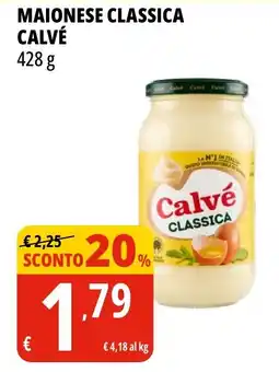 Tigros Maionese classica CALVÉ offerta