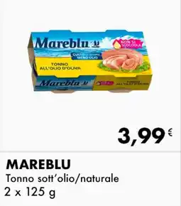 Iper Tosano MAREBLU Tonno sott'olio/naturale offerta