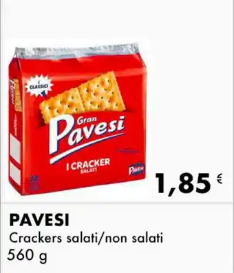PAVESI Crackers salati/non salati