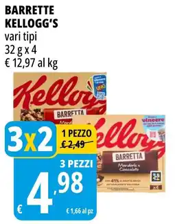 Tigros Barrette KELLOGG'S offerta