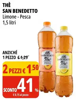 Tigros Thè SAN BENEDETTO offerta
