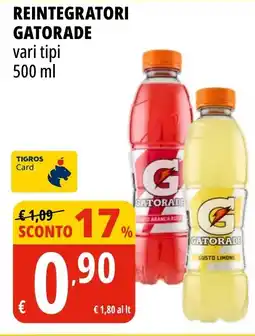 Tigros Reintegratori GATORADE offerta