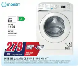 Trony INDESIT LAVATRICE BWA 81496 XW VIT offerta