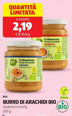 ALDI Bio burro di arachidi bio offerta