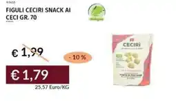 Prezzemolo e Vitale Figuli ceciri snack ai ceci offerta